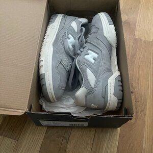 New Balance 550 suede pack concrete